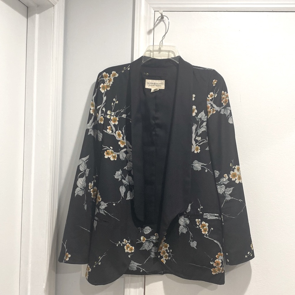 Denim & Supply Ralph Lauren Floral Blazer